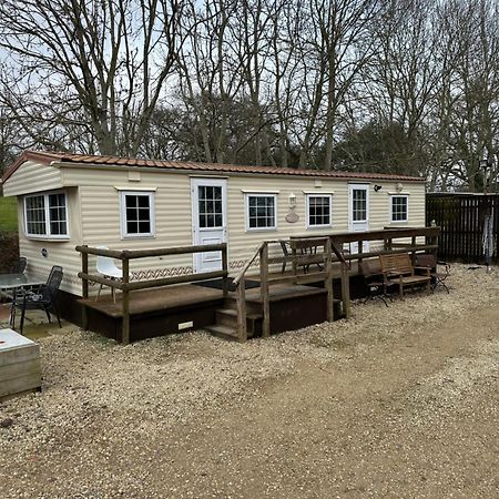 Static Mobile Home Set In Our 20 Acres Of Farmland Horspath Buitenkant foto