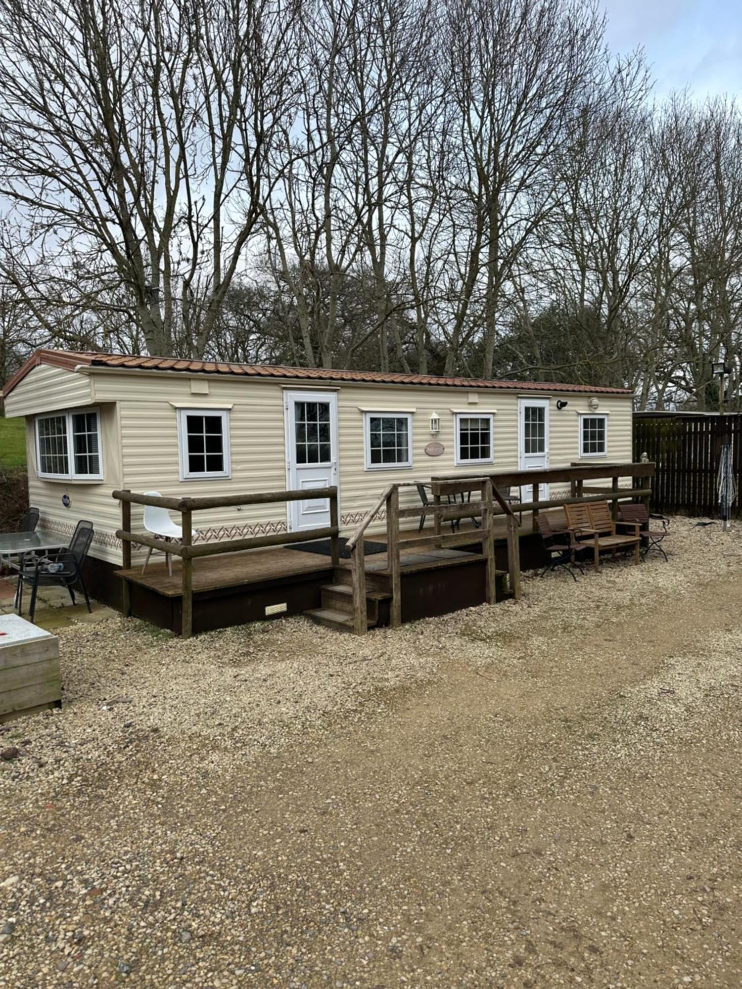 Static Mobile Home Set In Our 20 Acres Of Farmland Horspath Buitenkant foto
